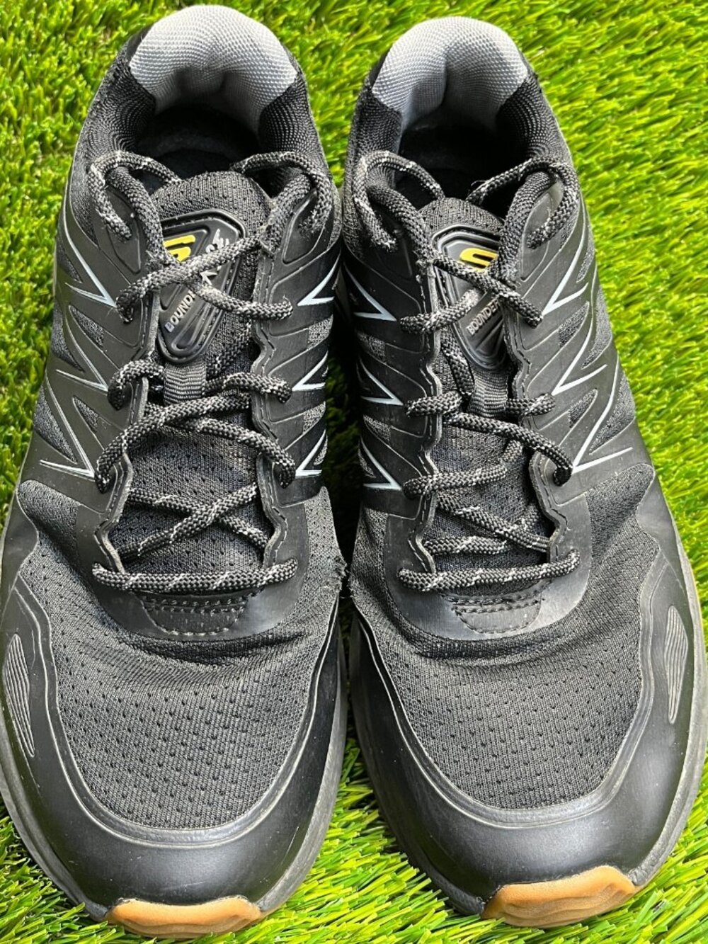 Skechers Bounder RSE Zoner Mens Size 6.5 Black Brown Running Shoes Sneakers - Picture 7 of 12